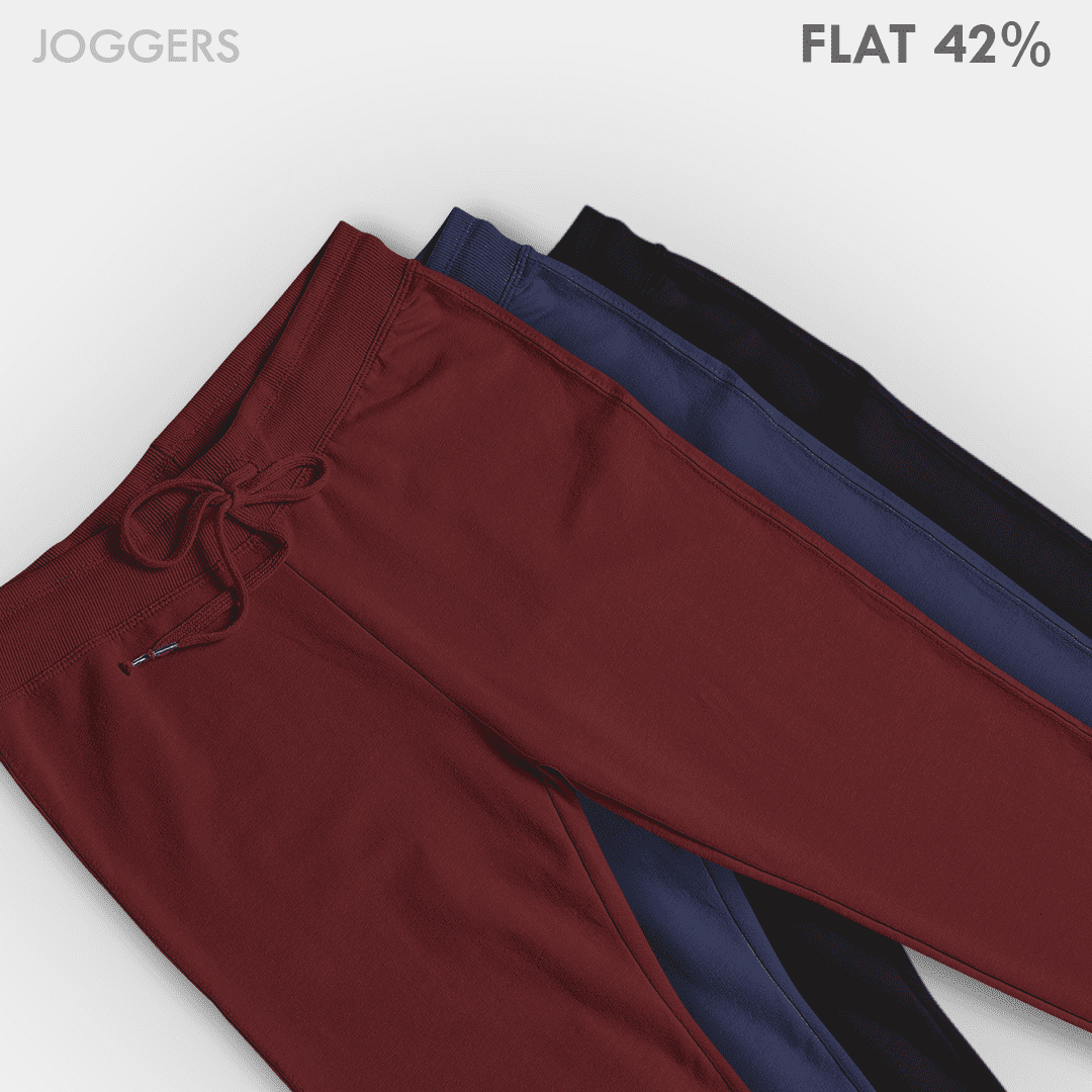 Solid Unisex Joggers